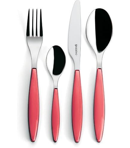 Guzzini Bimbi Kinderbesteck-Set – Bunt, Sicher & Praktisch Für Kleine Hände
