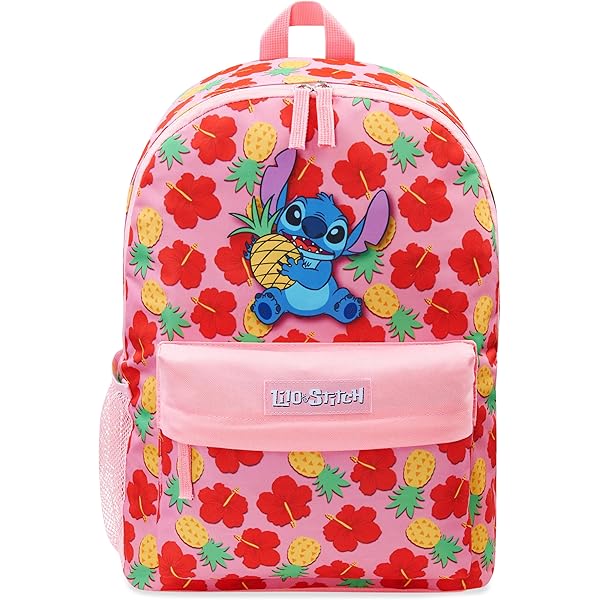 Pack Rentrée Scolaire Lilo Et Stitch Sac à Dos + Sacoche + Trousse