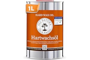 OLI NATURA Öle & Wachse A03675 Olio di Cera Dura, Naturale, 1 Liter