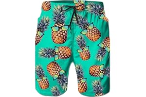 TUONROAD Costumi Uomo Mare 3D Stampato Bermuda da Bagno Asciugatura Rapida Costume Surf Pantaloncini S-3XL