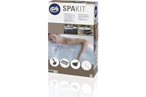 Gre KMSPA - Kit Nettoyeur de Fond pour Spas Gonflables ou Rigides. Conçu pour le Nettoyage du Fond et de la Surface du Spa.