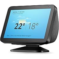 Echo Show 8 – Verstellbarer Ständer, Schwarz