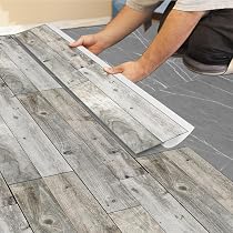 EasyFloor© Selbstklebende Bodenfliese Vinylboden Natur