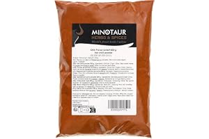 Minotaur Spices | Chilipulver fruktigt starkt, malen chili, finaste chilipulver av torkade chilipeppar med mild styrka, 2 x 500 g (1 kg)