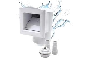 Hafix GmbH Skimmer Poolskimmer Set Einbauskimmer Pool inkl. Einlaufdüse Skimmer Wandskimmer