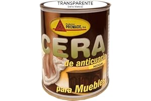 KEBONDS Promade - Cera para muebles de madera TRANSPARENTE (750 ml)