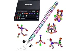 FRIEDWOHL Magnetyczny, wielofunkcyjny długopis, zabawny, redukcja stresu, prezent do redukcji stresu (wielokolorowy)