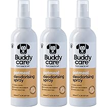 Buddycare | Deospray voor honden - rustgevende deospray voor honden - met aloë vera en pro vitamine B5, havervlokken, 200 ml (1 stuk