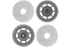 HEYKEWI Panni mocio con supporto di ricambio per Dreame Matrix10 Ultra / X50 Ultra Complete / X50 Master / L50 Pro Ultra / L40s Pro Ultra / Matrix10 Ultra/Mova V50 Ultra Complete / P50s Ultra Aspirapolvere