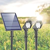 Gartenleuchte Solar Solarlampen für Außen, 5 Ultrahelle LED mit 3 Beleuchtungsmodi, IP65 Wasserdicht Außen- Wandleuchte…
