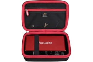 Aproca Hard Protective Storage Carrying Case For Focusrite Scarlett 2i2 3rd Gen USB Audio Interface
