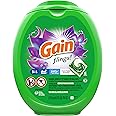 Gain Flings! Liquid Laundry Detergent Pacs, Moonlight Breeze, 96 Count