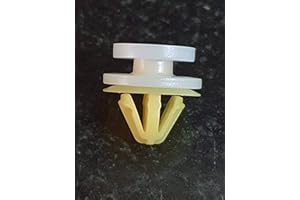 HEATHROW CAR PARTS 10/20/50 or 100 Moulding Clips for Door Panel/Rubber Strip or Whee; Arch fits various manufacturers (20)