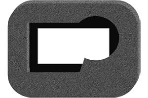 SAMTN Carcasa de espuma Windslayer para DJI Osmo Action 3, esponja parabrisas Windslayer cubierta carcasa marco caso