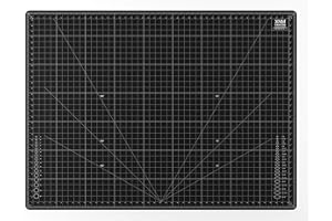 XNM Creations Premium Self Healing Cutting Mat - 36 Inches by 48 inches - A0-3 Layer Quality PVC Construction - Dual Sided, Imperial and Metric Grid Lines - Perfect for Cutting, Sewing, and Crafts