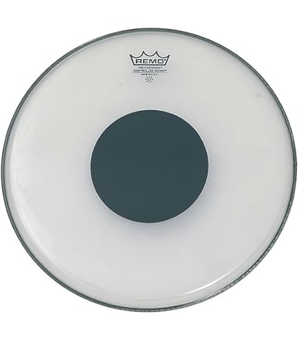 Pelle Per Rullante Remo Emperor X Suede - Fondo Black Dot, Diametro 14 Pollici - Foto 6