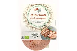 TEGUT BIO tegut… Bio vegan Aufschnitt mit Gemüselyoner, 100 g