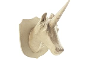 DECOPATCH Clairefontaine ES décopatch Trofeo de unicornio grande maché