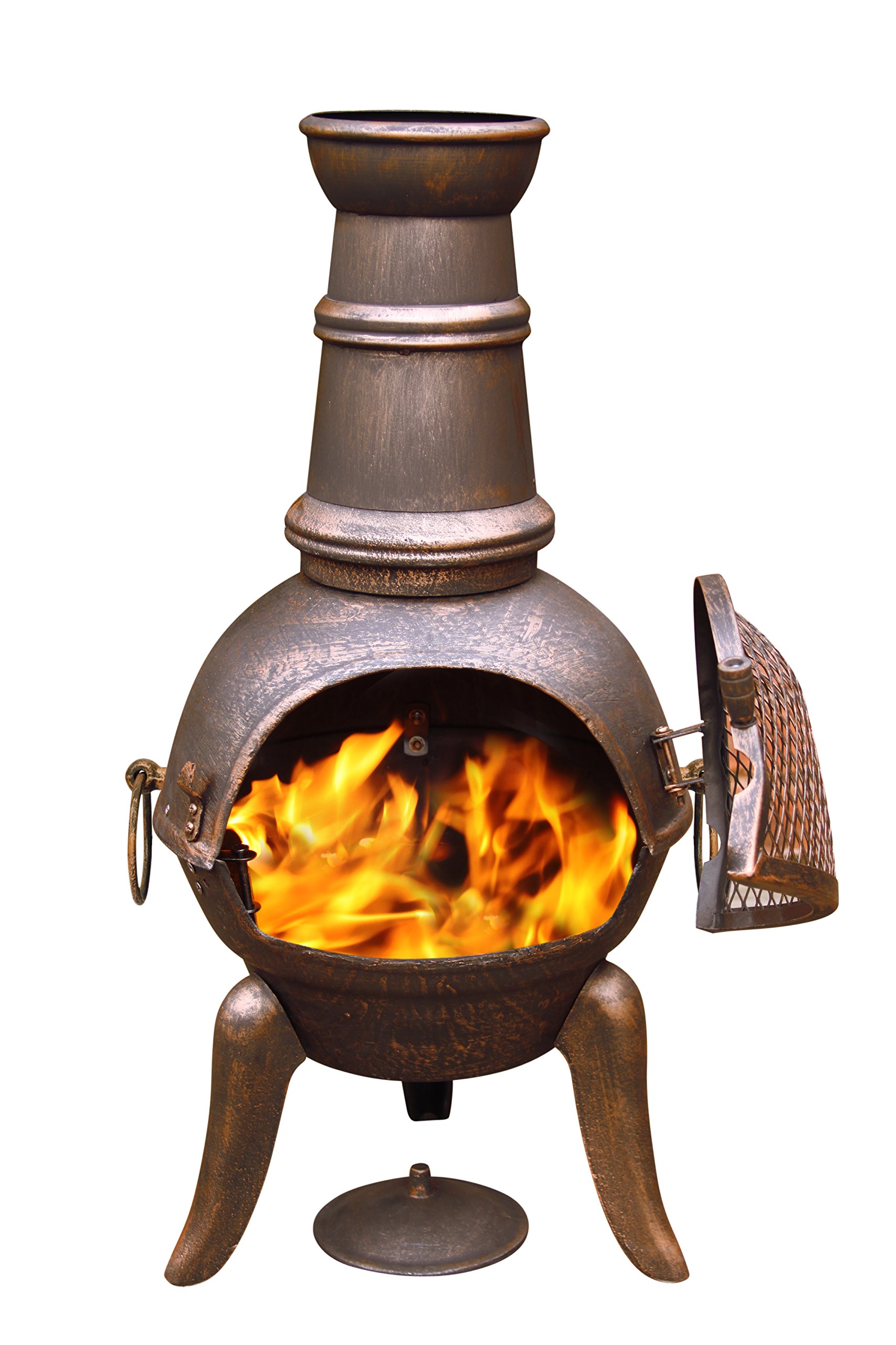 Gardeco 90 cm Granada Gusseisen Kamin