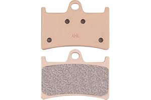 AHL- Motocyclette Plaquettes de Frein Avant pour Yamaha FZS 600 Fazer 1998-2003 (Cuivre fritté)