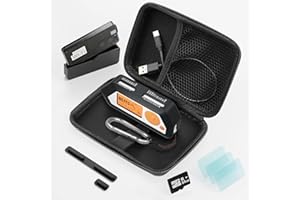 HCJYC Custodia 13 in 1 per Flipper Zero e per Wi-Fi Dev Board V1 ESP32-S2, accessori compatibili con Flipper Zero WiFi Dev Board con spina GPIO (Nero)