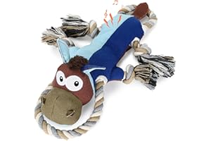 PUHOHUN Jouets pour Chiens, Jouets pour Chiens Grinçants pour Grands Chiens, Jouets pour Chiens en Peluche, Jouets pour Grands Chiens, Jouets à Mâcher pour Chiots, Petits, Moyens et Grands Chiens