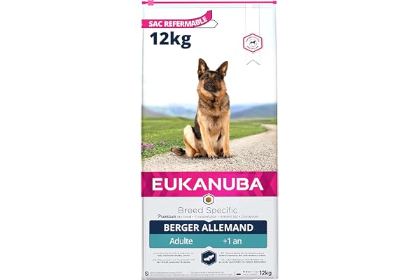 Eukanuba Chien Nourriture sèche Berger Allemand Poulet 12kg