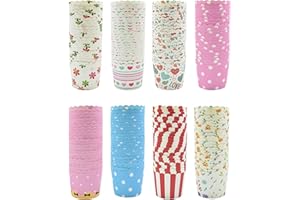 FZSECRIU 200 pezzi Pirottini per cupcake, in cartone, per muffin, per matrimonio,pirottini per muffin carta,pirottini muffin,pirottini cupcake,pirottini muffin carta,pirottini muffin carta