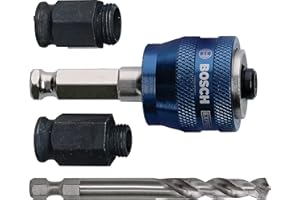 Bosch Accessories 4 pièces Kit de démarrage Power Change Plus (pour passer au Power Change Plus, accessoires pour perceuse-visseuse)