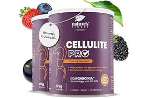 Nature's Finest by Nutrisslim Cellulite PRO : Coupe Faim Naturel, Brule Graisse Puissant - Triple Action Anti Cellulite, Aide à Contrôler Poids, Complément Alimentaire Minceur Pour Femme