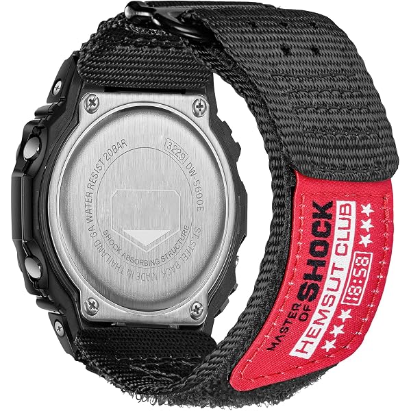 Bracelet Montre Nylon 16mm – Pour Casio G-Shock GA900, GA700, GA-110, GA-100 – Réglable, Respirant, Confortable - 7