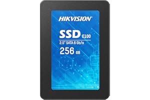 HIKVISION E100 256 GB 3D NAND SSD SATA III 6 Gb/s 2,5" wewnętrzny dysk półprzewodnikowy, prędkość odczytu do 550 MB/s, kompatybilny z laptopami i komputerami stacjonarnymi