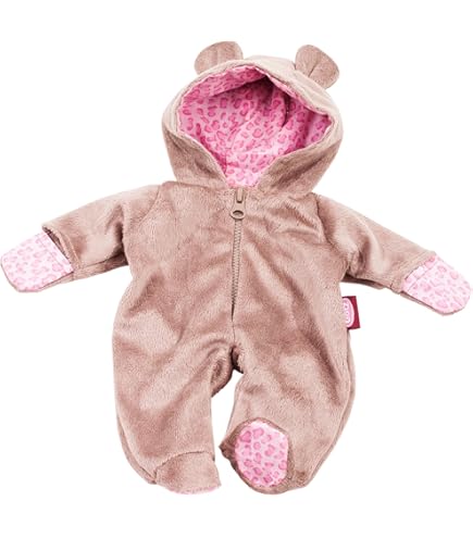 Costume Bébé Mieze Götz 3403391 Pour Poupées 30-33 Cm - Ensemble 3 Pièces (barboteuse + Bas) - Taille S