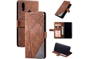 QIONGNIAN Funda para Honor 10 Lite Funda de cuero ,Funda para Huawei P Smart 2019 POT-LX1/LX3 POT-L21/L23 POT-LX1AF POT-LX1RUA / Honor 10 Lite HRY-AL00 HRY-TL00 HRY-LX1/LX2 HRY-L21/L22 Funda Carcasa Case Brown