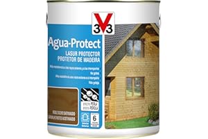 V33 - Protector decorativo agua protect roble oscuro 0,75l