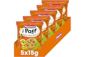 Plasmon Paff Piselli E Mais 15g (5 pezzi)