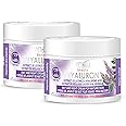 Hyaluron Anti-Wrinkle Cream with Licorice Extract - for Mature Skin (Age 60+) - Intensive Natural Cream for Day & Night With UV Filters (2 * 50ml)