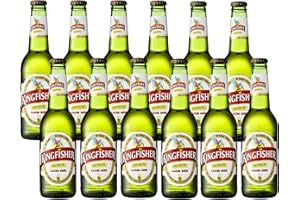 Kingfisher Premium Lager Beer (12 x 330ml) Indisches Flaschenbier