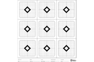 ‎X-TARGETS Einschießscheibe SX9 / 50x52cm / 120gm²