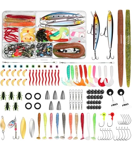 3pcs Personalised Laser Engraved Fishing Metal Lures,Custom Fishing Lures Set,with Storage Box, Accessories Gift for Men Dad Grandpa Birthday (Set A) Sports & Outdoors