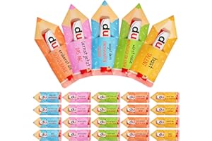 BOFUNX 20pcs Schokolade Banderolen Kleines Einschulung Geschenk Schulanfang Geschenk Einschulung Geschenk Mädchen Junge Schuleinführung Erster Schultag Mutmacher Geschenke für Jungen Mädchen
