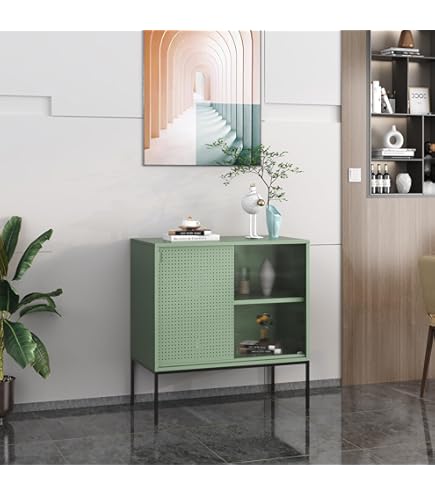 Armadietto metallico con serrature - 4 scomparti con ripiano - 80 kg