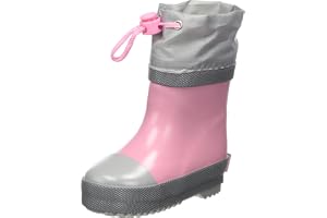 Playshoes unisex – barn Kurze Gummistiefel Waldtiere Aus Naturkautschuk GefüttertGummistiefel