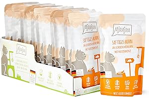 Mjamjam Premium Mokra Karma dla Kotów, Kurczak/Marchewka, 12 x 125 g