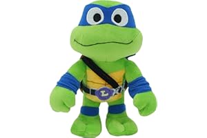 Teenage Mutant Ninja Turtles Jouet en Peluche Tortues Ninja Leonardo, Tirée du Film Chaos chez Les Mutants, 20 Cm, avec Accessoire, À Collectionner, Jouet Enfant, A Partir De 3 Ans, HRC77