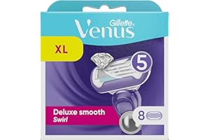 Gillette Venus Deluxe Smooth Swirl Systemklingen 8er