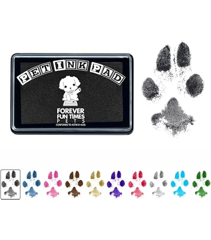 Kit Cornice Stampa Di Cane, Cornice Fotografica Commemorativa Per Animali Domestici, Kit Stampa Di Cane O Gatto, Tampone Inchiostratore Clean Touch Senza Inchiostro Per Stampa Di Kit Cornice Stampa Di Cane, Cornice Fotografica Commemorativa Per Animali Domestici, Kit Stampa Di Cane O Gatto, Tampone Inchiostratore Clean Touch Senza Inchiostro Per Stampa Di