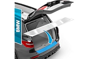 UPROTECT Car Bumper Protector Full Set for BMW X1 1 (I) E84 I 2012-2015 - Rear Bumper guards for cars, anti scratch, Paint Protector For Sill Lip - Transparent Glossy