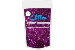MOPA CRAFTS Additivo in glitter per vernice a emulsione e malta, 100 g Magenta