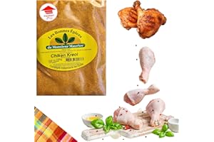 MABBY Epices Artisanales Unique de Guadeloupe | Saveurs Exotiques pour Cuisine Authentique | Épices du monde - Guadeloupe | Qualité Supérieure (CHIKEN CREOLE (POULET))